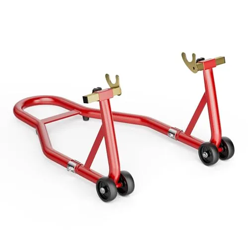 Wiltec Motorradständer hinten für 200-340 mm Reifen - Montageständer für Hinterrad, geeignet für Reifenbreiten von 200–340 mm, stabil und langlebig, bis 450 kg belastbar – ideal für Wartung und Pflege Ihres Motorrads.