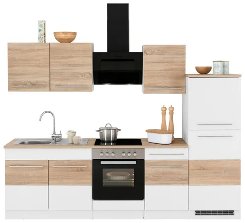 KOCHSTATION Küchenzeile KS-Trient 270 cm mit E-Geräten von Kochstation