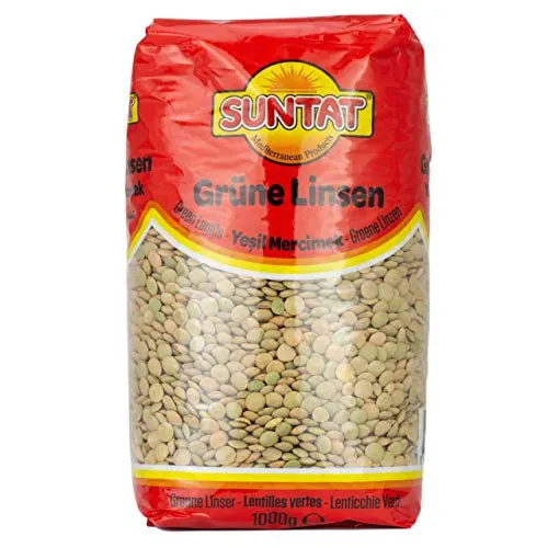 Suntat - Grüne Linsen in 1 kg Packung