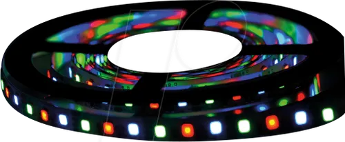 BLULAXA 49143 - LED-Streifen, RGB, 3000 mm, inkl. Netzteil und Fernbedienung