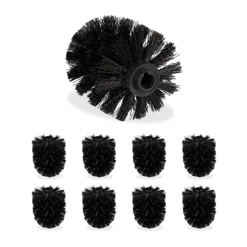 Klobürste Ersatzbürstenkopf 36 Stück - Toilettenbürsten & -halter, langlebige und hygienische Bürstenaufsätze für eine gründliche Reinigung Ihres WCs