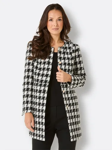 creation L Blusenblazer Woll-Mix-Blazer Langarm