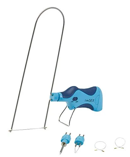 Pebaro 810 Multifunktionsgerät - Klingen: Vielseitiges kabelloses Gerät für Styroporschneiden, Löten und Brandmalerei, mit leicht austauschbaren Spitzen für kreatives Basteln.