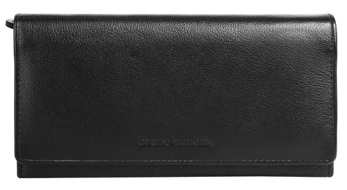 Bruno Banani Geldbörse aus echtem Leder in schwarz von bruno banani