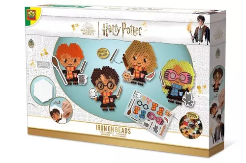 SES Creative 09345 Harry Potter Charaktere Bügelperlen-Set für Kinder mit 2000 P