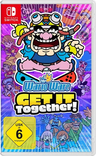 WarioWare: Get it Together! - Nintendo Switch, lustige Minispiele für stundenlangen Spielspaß und kreative Herausforderungen