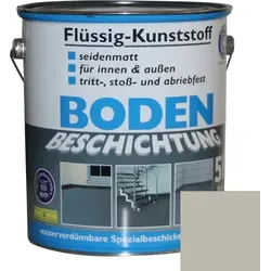 Wilckens Farben Bodenversiegelung, Flüssig-Kunststoff 5 L - Bodenbeschichtung in Kieselgrau, ideal für langlebige und schützende Oberflächen. Enthält spezielle Inhaltsstoffe für hohe Widerstandsfähigkeit und einfache Anwendung.