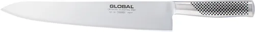 GLOBAL Kochmesser Chef-Kochmesser GF-35, 30 cm - Kochmesser, geschmiedetes Design für professionelle und Hobbyköche. Ideal für großes Schneidgut mit außergewöhnlicher Schärfe und perfekter Balance.