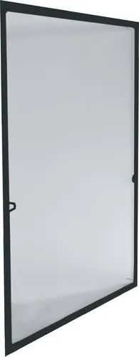 Grafner Fliegenschutzgitter für Fenster 110 x 130 cm - Fliegenabwehr ohne Bohren: Individuell zuschneidbares Fliegengitter mit robustem Alurahmen, ideal für alle Fenstergrößen und mit modernem Slim-Design für optimale Belüftung.