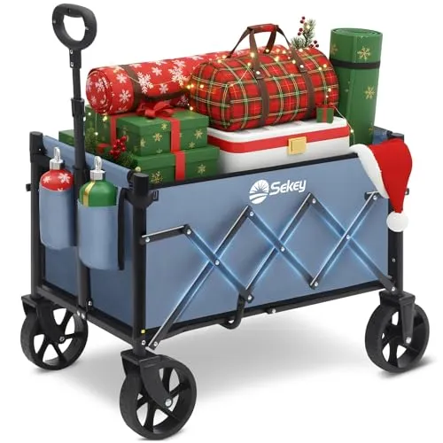 Sekey Bollerwagen Faltbar Klein 70L 80KG