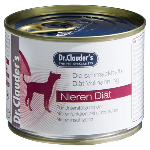 Dr. Clauders Diät RSD Nierendiät 200 g - 6 Stk., Hundefutter, UVP 13,14 EUR, NEU