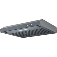 Sina CH600SC-19 Dunstabzugshaube, 60 cm in Schwarz Matt - Unterbauhaube mit wahlweise Abluft- oder Umluftbetrieb und energieeffizienter LED-Beleuchtung, ideal für moderne Küchen.