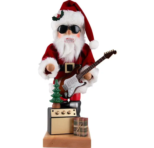 Christian Ulbricht Nussknacker Rocking Santa (47cm) Nussknacker von Christian Ulbricht