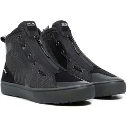 TCX IKASU AIR BLACK 38 - Atmungsaktive Motorradschuhe - Motorradstiefel mit D30-Schutz, reflektierendem Mesh und optimalem Komfort durch Ortholite-Einlegesohle. Ideal für milde Klimazonen und täglichen Gebrauch.