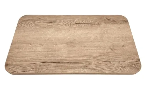 Viertec Leichtbau Tischplatte, Eiche-Optik, 95x75x2,8cm