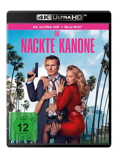 Vorbestellung: Die nackte Kanone - 2025 (Liam Neeson) 4K Ultra HD - Filme - Erleben Sie die Kultkomödie in atemberaubender 4K Ultra HD Qualität, erhältlich ab 13.11.2025, mit deutscher und englischer Sprache.