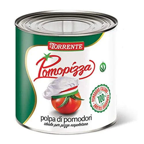 Zerkleinerte Tomaten 3kg Pomopizza - La Torrente