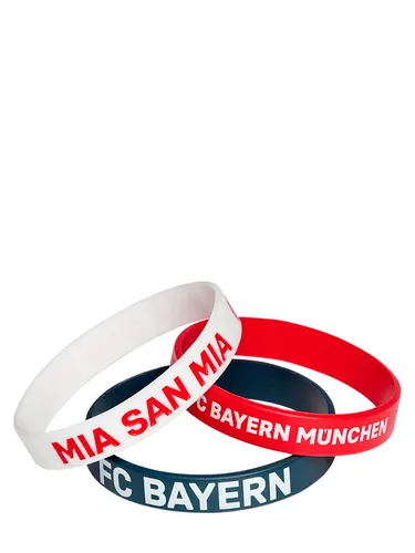 Original FCB FC Bayern München Armband 3er Set (Artikel-Nr. 29903)