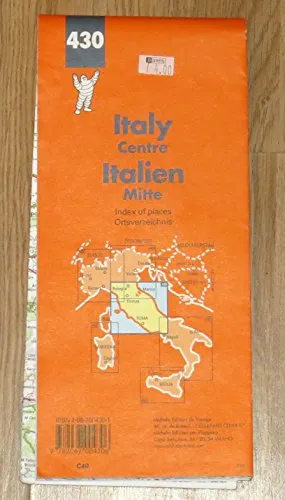 Michelin Italy Centre Map (Michelin Maps)