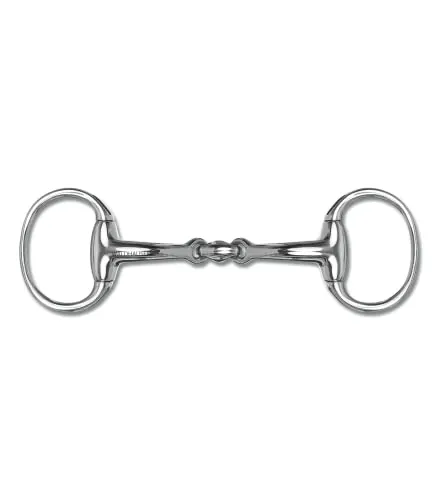 WALDHAUSEN Olivenkopfgebiss anatomisch, doppelt gebrochen, massiv