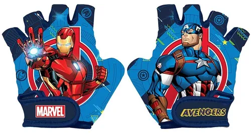 Disney/Marvel Fahrradhandschuhe AVENGERS, Größe S, fingerloser Schutz-Handschuh