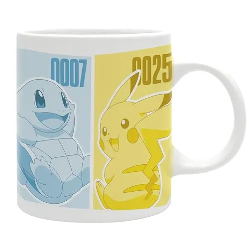 ABYSTYLE - Pokemon Tasse Pikachu & Kanto Starters, ABYMUGA483