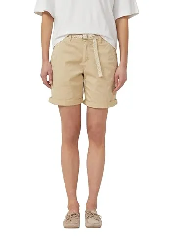 s.Oliver Damen Pants 2174783 Brown 38 - Modische Damen-Pants mit Mid Rise Bundhöhe und Gürtelschlaufen. Ideal für den Alltag, bietet diese Regular Fit Hose Komfort und Stil mit praktischen Eingrifftaschen.