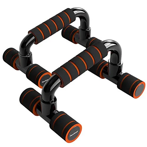 Liegestützgriffe Push Up Stand Bars Liegestütze orange von Readaeer