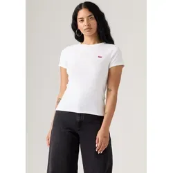 Levi's® T-Shirt Mini-Logo 2er Pack - Blau XL - Basic Shirts aus 100% Baumwolle mit kleiner Markenlogo-Stickerei auf der Brust, ideal für lässige Outfits und hohen Tragekomfort.