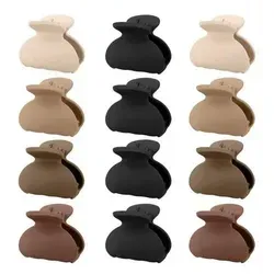 Kavya Haarklammer Klein 12er Set für Damen - Vielseitige Haarklammern für Damen – 12er Set in verschiedenen Farben. Starker Halt ohne Kopfhautreizung, aus langlebigem Material und ideal für jedes Styling.