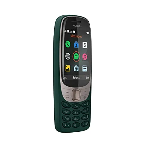 Nokia 6310 - Simlockfreies Handy mit 2,8 Zoll-Display - Simlockfreies Handy mit gebogenem 2,8 Zoll-Display, langlebigem Design und UKW-Radio. Ideal für alle, die ein praktisches und robustes Mobiltelefon suchen.