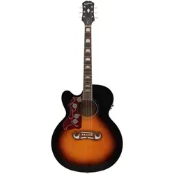 Epiphone J-200 Studio EC LH Vintage Sunburst