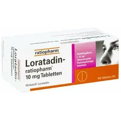 Loratadin-ratiopharm® 10 mg Tabletten gegen Allergien