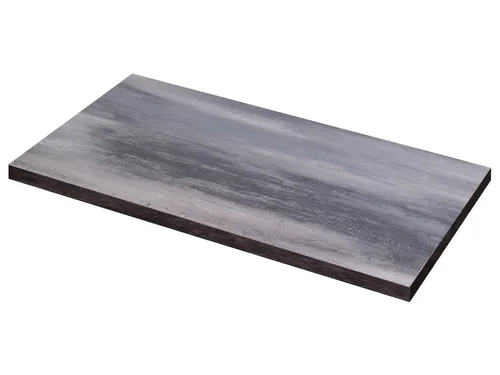 Toska Arbeitsplatte 210 x 60 cm - Schiefer Blau-Grau gewischt - Sonstige Elektroinstallationsartikel, robuste Melaminbeschichtete Spanplatte, ideal für individuelle Küchenplanungen mit beschichteten Seitenkanten.