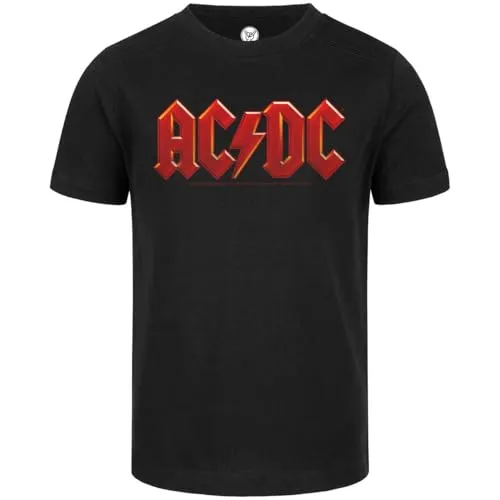AC/DC Logo Multi Kinder T-Shirt – Stilvolles Fan-Shirt aus Bio-Baumwolle - Kreatives Logo Multi Fanshirt für Kinder – ideal für kleine AC/DC-Fans! Mit verlängertem Schnitt und aus 100% zertifizierter Bio-Baumwolle, leicht und angenehm zu tragen. Perfekt für den täglichen Einsatz!