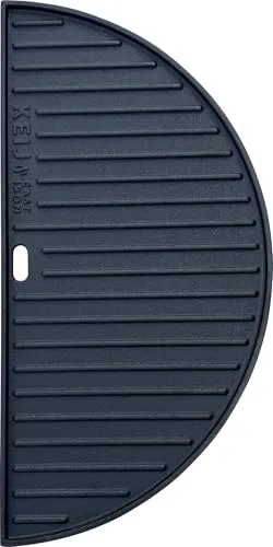 Gusseisen Grillplatte halbrund - Large - 46,5 cm