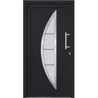 vidaXL Haustür Anthrazit 98x208 cm von vidaXL