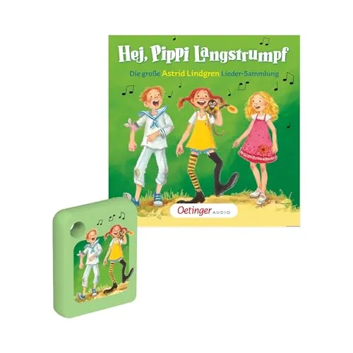 Galakto Audio-Token: Astrid Lindgren - Hej, Pippi Langstrumpf. Die große Astrid Lindgren Lieder-Sammlung, Musik für Kinder ab 4 Jahre, Spielzeit ca. 37 Minuten