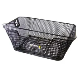 Basil 11169 Hinterradkorb Capri Flex 39x30x17cm, engmaschig, schwarz