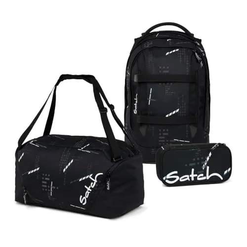 Satch Schulrucksack-Set PACK Ninja Matrix 3-teilig von satch