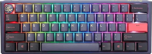 Ducky One 3 Cosmic Blue Mini Gaming RGB LED - MX-Ergo-Clear US Tastatur USB (DKON2161ST-EUSPDCOVVVC2)