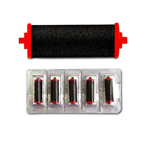 Stück Blitz Preisauszeichner Farbrollen | Farbrolle für Blitz Preisauszeichnungsgerät | für alle H, C, P, S, M, DM Auszeichner von Blitz | HUTNER 5