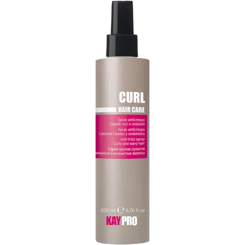 KayPro Curl Anti-Frizz Spray 200ml glättendes Haarspray glättet und kontrolliert