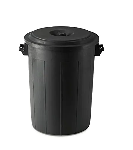 Stefanplast Kerbl Futterbehälter 70 l, Schwarz von Kerbl