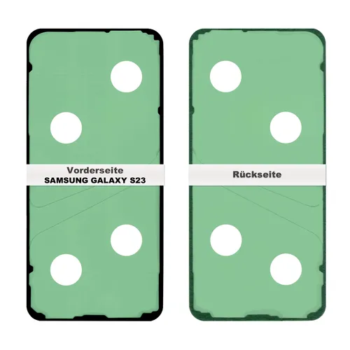 Samsung Galaxy S23 SM-S911 Akkudeckel Rahmen Kleber Dichtung Backcover Adhesive