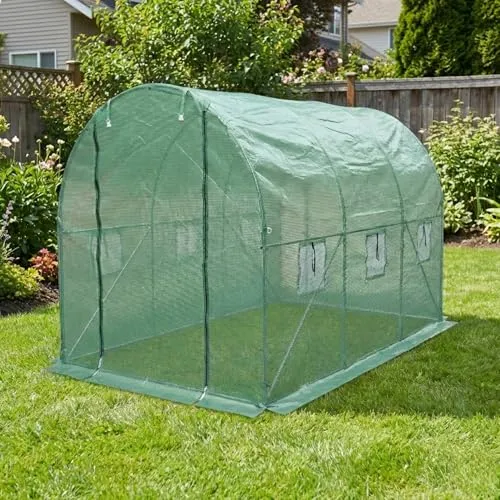 Folie für Gartenfolientunnel TENDO, 2 x 3 m – Verstärkter Schutz für Ihre Pflanzen - Ersatzfolie für den Gartenfolientunnel TENDO, 300 x 200 x 200 cm – schützt Pflanzen vor Witterungseinflüssen und sorgt für eine schnelle Renovierung. Mit verstärktem Material und UV-Schutz für langanhaltende Nutzung.