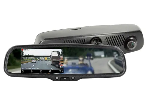ACV 4.3 Zoll Spiegelmonitor Full HD Dashcam mit DVR Funktion