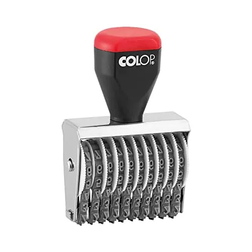 COLOP 04010 Stempel mit 10 Gummibändern, 4 mm