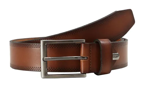 LLOYD Men’s Belts Ledergürtel braun 110 - Hochwertiger 100% Ledergürtel in Braun, Größe 110 – ideal für elegante Anlässe und den Alltag.