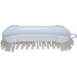 haug bürsten KG Haug Scheuerbürste rund, Besatz: PP (Polypropylen), Farbe: weiß 58000